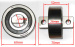 картинка Ролик каретки  25x 67x26 side l52/70mm от магазина IZC