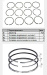 картинка Toyota 4p        кольца поршневые  std от магазина IZC