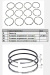 картинка Mitsubishi s4l    кольца поршневые  std  (а) от магазина IZC