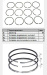 картинка Toyota 1dz     кольца поршневые    std от магазина IZC
