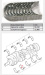 картинка Komatsu 4d92e 4d94e 4d98e  025      вкладыши корен от магазина IZC