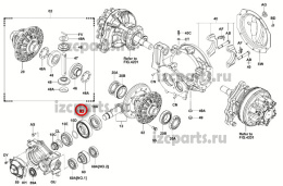 картинка Шестерня хвоставика планетарной пары Toyota от магазина IZC