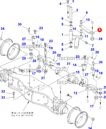 картинка Тяга рулевая Komatsu 17 сер от магазина IZC