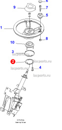 картинка Контакт клаксона Komatsu #02 от магазина IZC