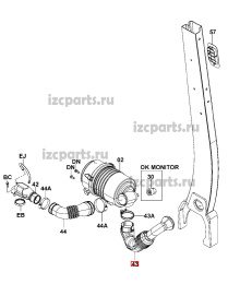 картинка Соединение (патрубок) воздухозаборника Toyota #05 от магазина IZC