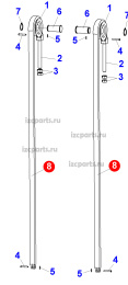 картинка Цепь  мачты bl546  - 1м от магазина IZC