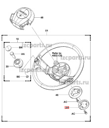 картинка Контакт кнопки клаксона Toyota от магазина IZC