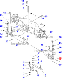 картинка Серьга Komatsu/7  (lh) 3-5t от магазина IZC