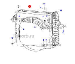картинка Do-07a радиатор Doosan 4d98e акпп от магазина IZC
