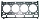 Прокладка гол.блока Kubota v2203/v2403 1.20мм