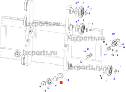 картинка Ролик каретки  35х 73х29 от магазина IZC