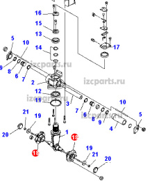 картинка Ступица  Komatsu от магазина IZC