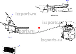 картинка Трос акселератора   ca-1270 от магазина IZC