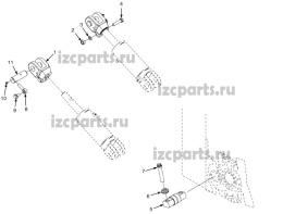 картинка Ось суппорта мачты Yale #03 1.5t от магазина IZC