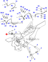 картинка Фильтр гидравлический  №40  Komatsu от магазина IZC